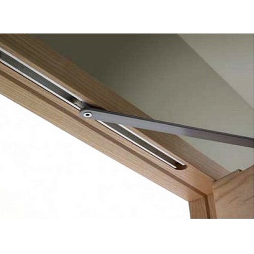 Дотягувач прихований CISA D8200.03.0.97 CAM SLD до 80 кг FIRE сірий - Фото №9