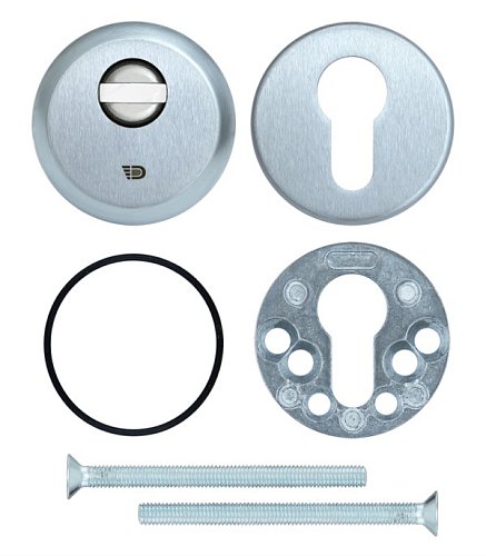 Протектор DISEC BD54 DIN ROUND 13мм хром матовий - Фото №4