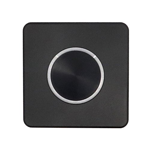 Умная кнопка-контроллер CISA BUTTON 065C4.53.0.A5 для замков DOMO квадратная черная - Фото №2