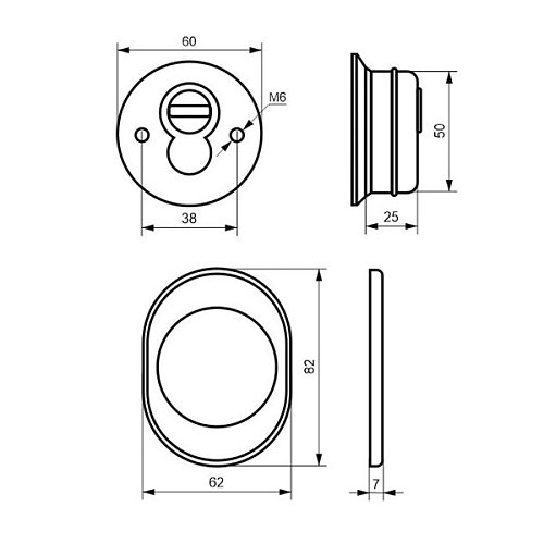 Протектор AZZI FAUSTO F23 ANT с юбкой 25 мм бронза - Фото №5