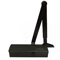 Дотягувач GEZE TS 1500 STD HO з фіксацією до 80кг Чорний