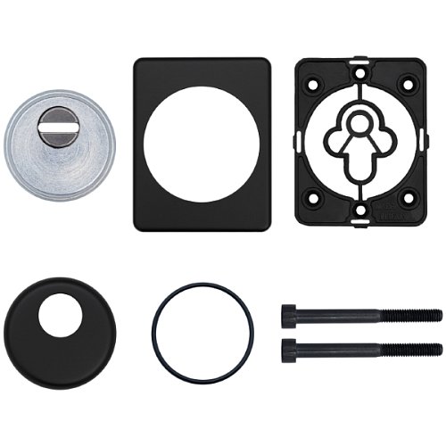 Протектор AZZI FAUSTO Antitubo 25 мм ME50/TEKNO/NO прямокутний чорний матовий - Фото №6