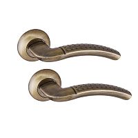 Ручки на розеті PUNTO Logica (TL) ABG зелена бронза