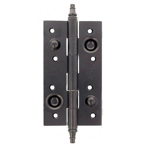 Петля AMIG мод.561 150х80 мм противовзломная черная - Фото №1