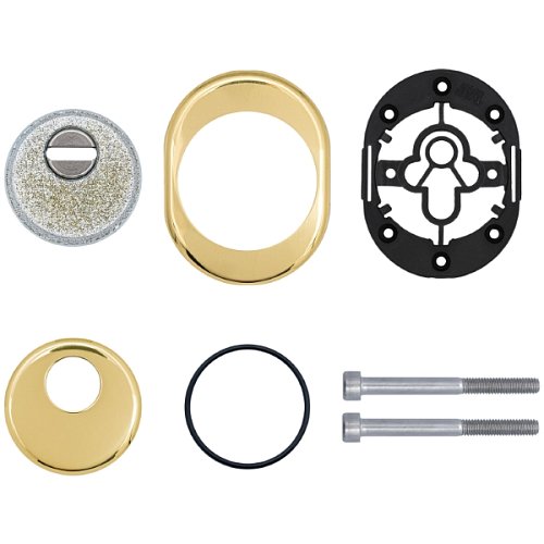 Протектор AZZI FAUSTO Antitubo HB-PATT 25 мм ME50/O овальний стандарт латунь полірована - Фото №6