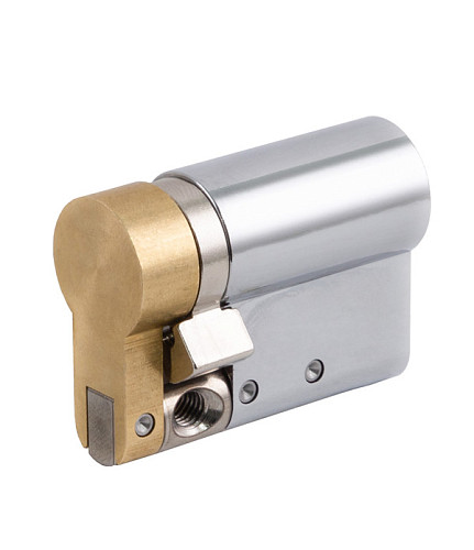 Циліндр половинка ABLOY Protec2 41,5 (31*10,5) хром полірований 3 ключа - Фото №3