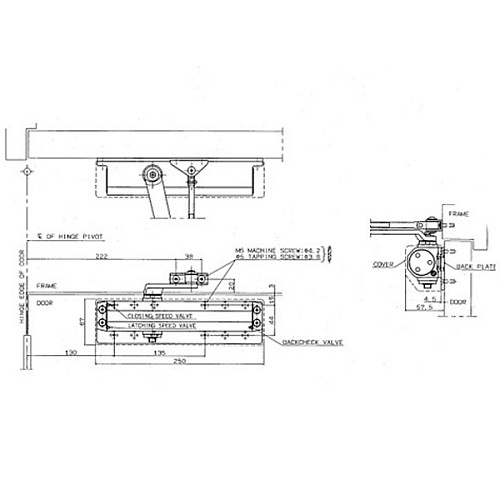 Дотягувач RYOBI D-2055V BC UNIV до 100кг FIRE Чорний - Фото №12