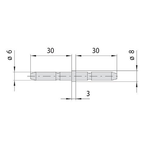 З'єднувальний штифт CISA 06291.20.0 - Фото №2
