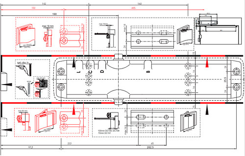 Дотягувач ABLOY DC240 RP BC EN2-6 без тяги до 120кг FIRE Чорний - Фото №10