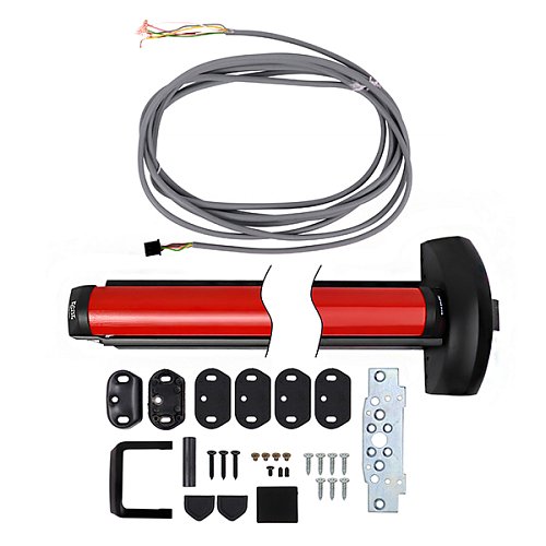 Комплект накладної ел.моторної антипаніки CISA eFAST 59851.10 1200 мм 2/3точковий вверх-вниз червона - Фото №18