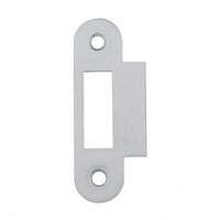 Зворотня планка AGB Mediana Evolution з рівним відбійником сатин
