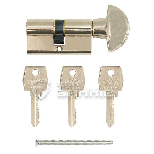 Цилиндр AGB MOD 600 70T (30*40T) хром полированный - Фото №5