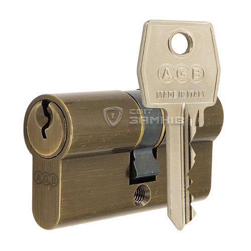 Цилиндр AGB MOD 600 70 (35*35) зеленая бронза - Фото №1