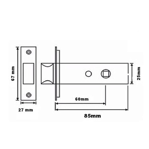 Комплект замка LOCKOD LC180 (BS60мм) механический кодовый - Фото №9