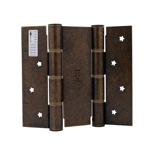 Завіс барний ALDEGHI LUIGI 87OA155-50 155 мм OA антична латунь - Фото №1