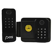 Розумний замок PES Mastiff 2 накладний чорний