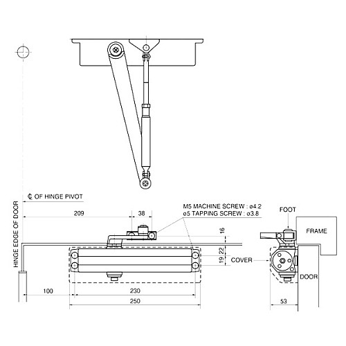 Дотягувач RYOBI D-2055V BC STD до 100кг FIRE Чорний - Фото №12