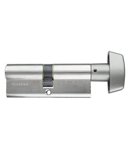 Цилиндр TESA TE5 90T (45*45T) никель сатин 3 ключа - Фото №2