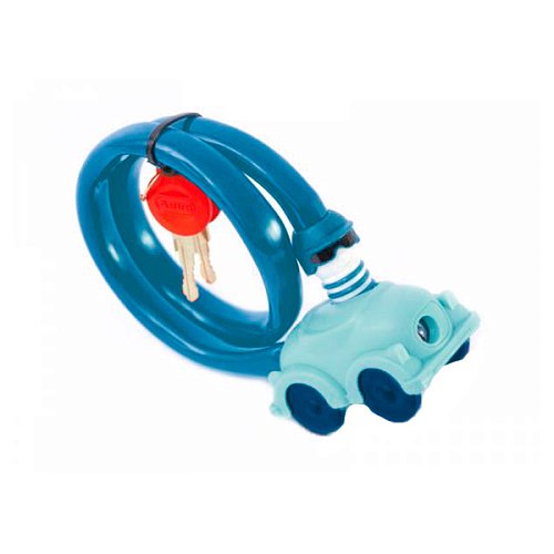 Замок для велосипеда ABUS 1505/55 My First Abus з тросом 55 см 2 ключа Blue синій - Фото №2
