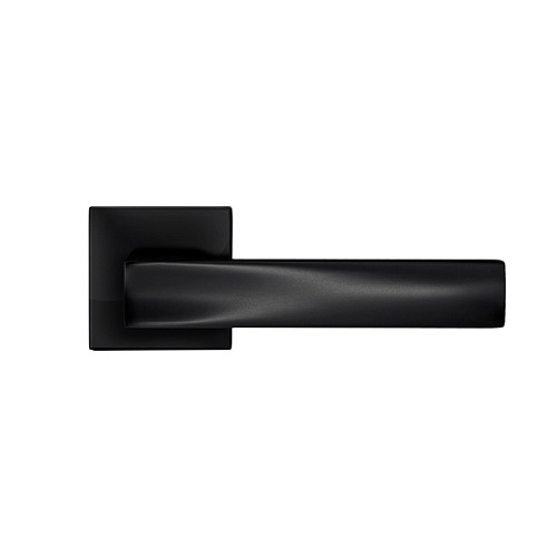 Ручки на розеті MVM/Linde A-2010 (T20-E20) тонка розета BLACK чорний - Фото №2