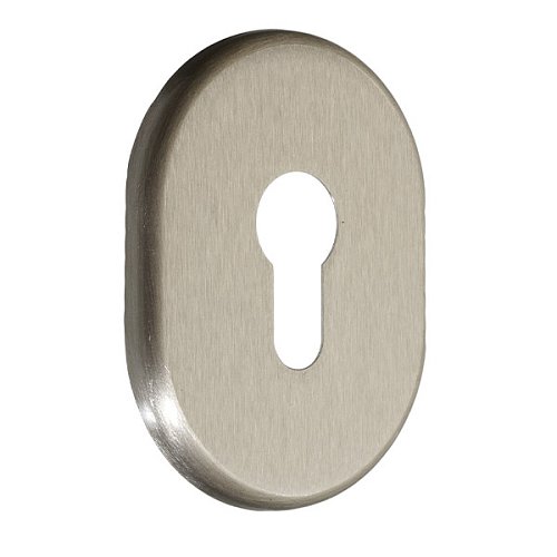 Накладка на серцевину AZZI FAUSTO MY/KSV овальна стандартна нікель матовий - Фото №1