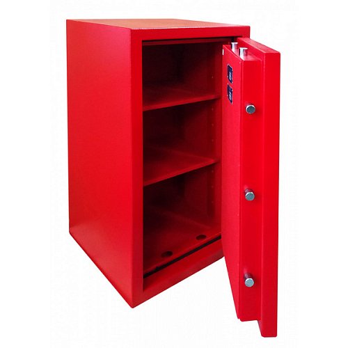 Сейф вогнезламостійкий GRIFFON CL III.90.E RED - Фото №3