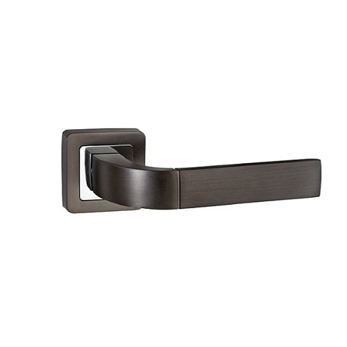 Ручки на розетте PUNTO Orion (QR) GR/CP графит/хром - Фото №2