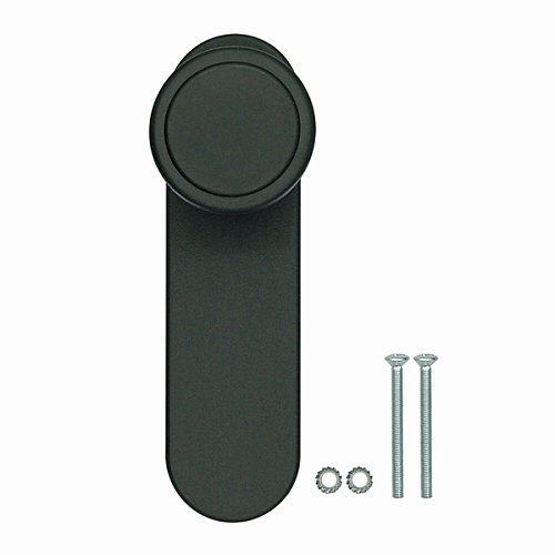 Ручка на планке для врезной антипаники MARVON SP32 фиксированная черная глухая матовая - Фото №5