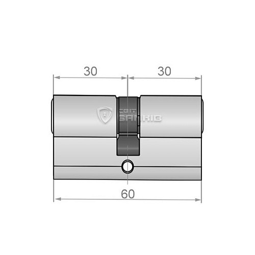 Циліндр RDA 60 (30*30) хром - Фото №5