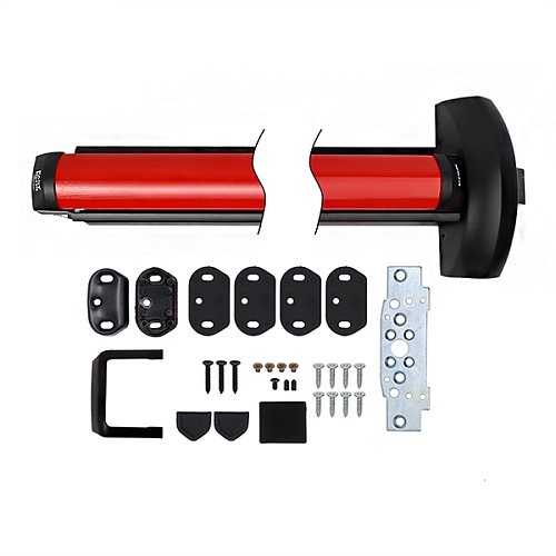 Комплект накладної антипаніки CISA Fast Touch 59811.10 1200 мм 2/3-точковий вверх-вниз червона - Фото №16