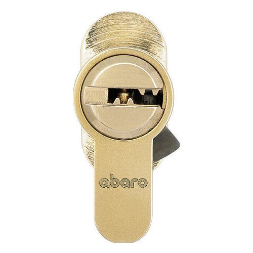 Циліндр ABARO B100 80T (35*45T) G латунь полірована 5 ключів - Фото №5