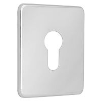 Накладка на серцевину AZZI FAUSTO MY/TEKNO/CL прямокутна хром полірований