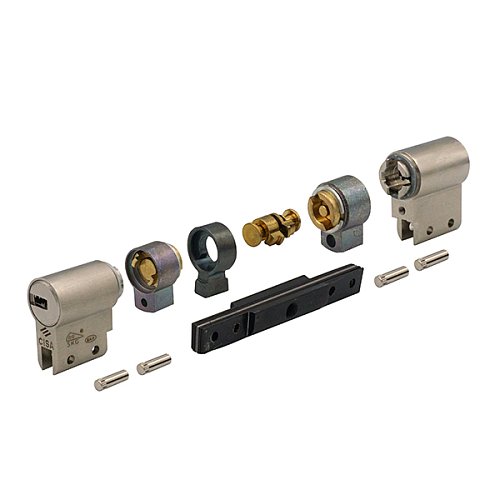 Цилиндр CISA AP4 S (модульный) 120 (30*90) никель матовый 3 ключа - Фото №8