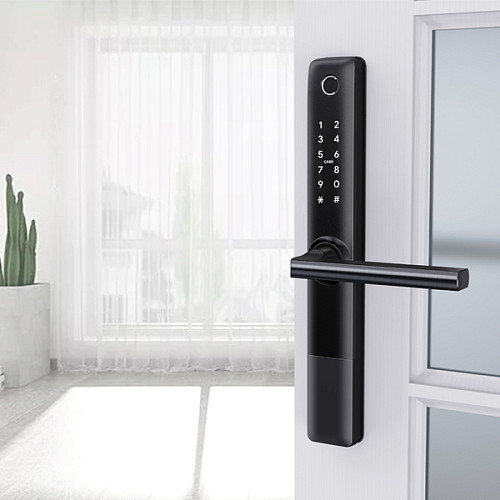 Розумний замок PES Bigl накладний чорний - Фото №6