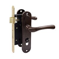 Комплект замка BRUNO 968 (BS45*55мм) коричневий