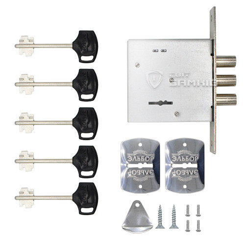 Механизм замка ЕЛЬБОР Кремень 1.04.06 (BS53,5мм) - Фото №5