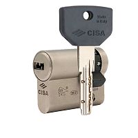 Циліндр половинка CISA ASIX P8 PRO 40 (30*10) нікель матовий 2+1 ключ