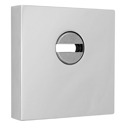 Протектор врізний AZZI FAUSTO Quadro CL квадратний хром полірований - Фото №1