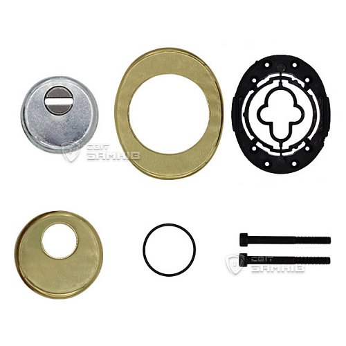 Протектор AZZI FAUSTO F23 Antitubo 33 мм 85х70 полірована латунь - Фото №4