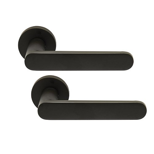 Ручки на розеті ILAVIO 2261 (1055-1112) чорний - Фото №1