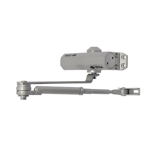 Дотягувач CISA 60471.03.0.97 STD HO з фіксацією до 80 кг сірий - Фото №1