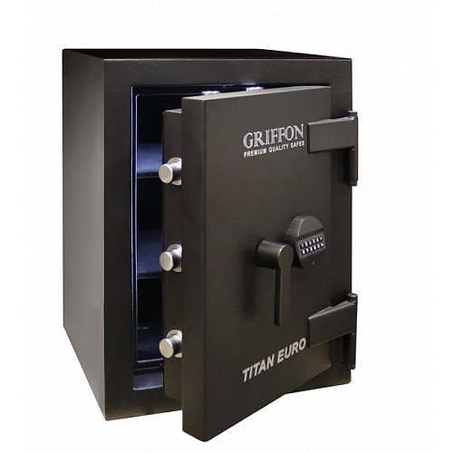 Сейф огневзломостойкий GRIFFON CLE II.68.E MAX BLACK - Фото №2