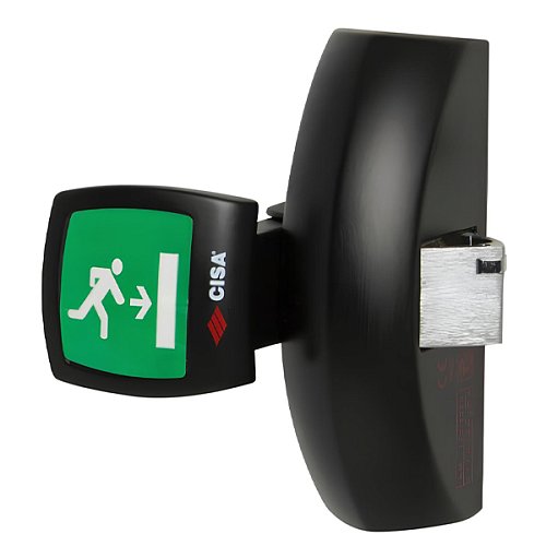 Антипаніка накладна CISA Fast Push-pad 59061.10 модульна 1-точкова чорний - Фото №1