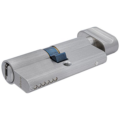 Циліндр ABARO B100 90T (30*60T) Ni нікель сатин 5 ключів - Фото №4