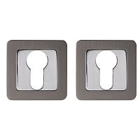 Накладки на серцевину PUNTO QR GR/CP графіт/хром