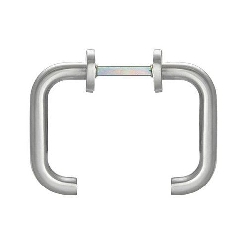 Ручки противопожарные на планке SANTOS B002SS 72 мм нержавеющая сталь. - Фото №3