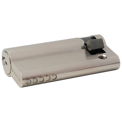 Циліндр половинка CISA C2000 70 (60*10) нікель матовий 3 ключі - Фото №15