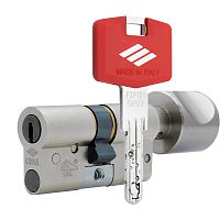 Цилиндр CISA RX (модульный) 70T (30*40T) никель матовый 3 ключа