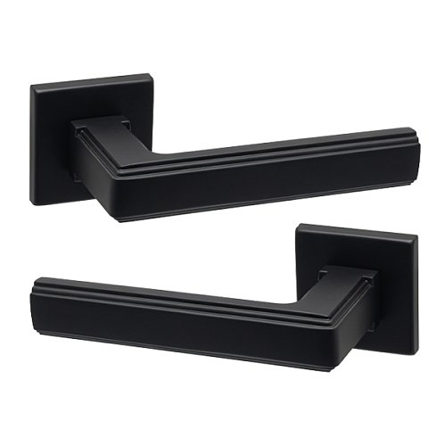 Ручки на розетте SICMA S.Tropez Nero Opaco черный матовый - Фото №1