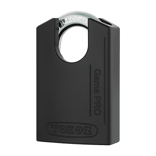 Замок навісний TOKOZ Gama CS PRO 50 (23 мм, 3 ключа) чорний - Фото №1